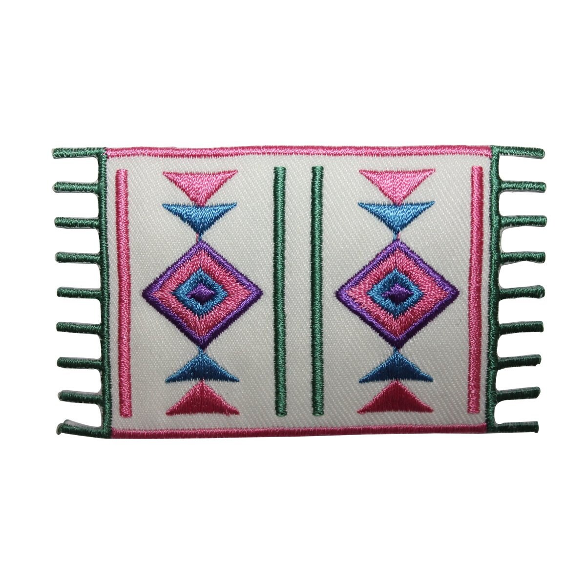 ID 8790 Southern Mexican Rug Patch Western Poncho Embroidered - Etsy