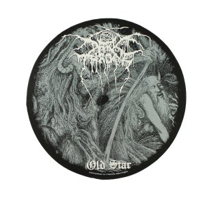 XLG Darkthrone Old Star Back Patch Rock & Roll Band Music Jacket Sew On Applique