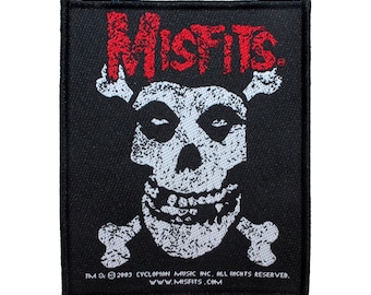 Rock Music Sew / Iron On Embroidered Patch:- Creeper - Foto 4
