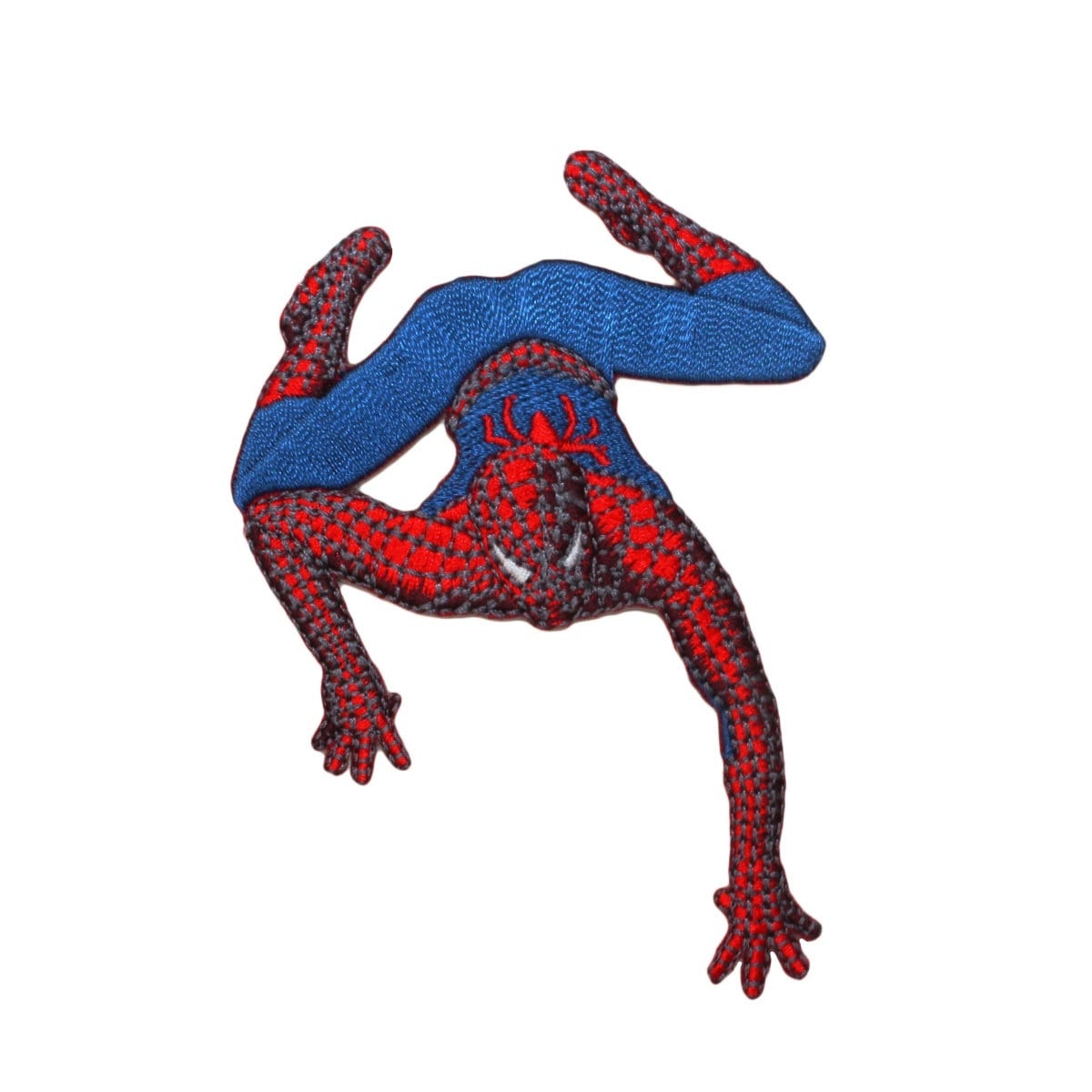 The Amazing Spider-Man Hanging Figure Comic Book Art Embroidered Patch