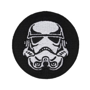 Disney Star Wars Storm Trooper Helmet Patch Officially Licensed Iron-On Applique