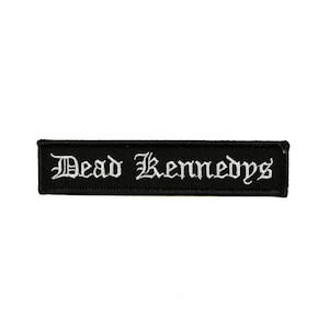 Dead Kennedys Old English Logo Patch Band musique brodé fer sur appliqué