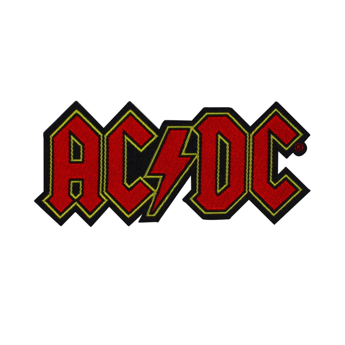 AC/DC ACDC Band Logo Die Cut Patch Rock Jacket Fan Apparel Sew - Etsy