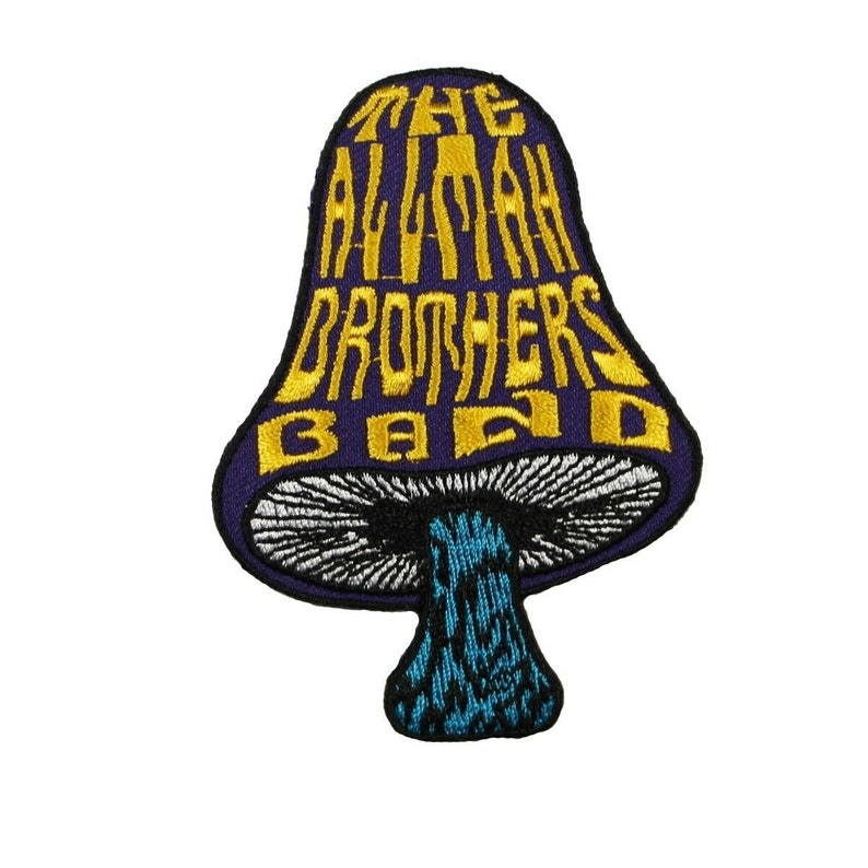 Allman Brothers Mushroom Patch Blues Rock Jam Band Bordado Etsy
