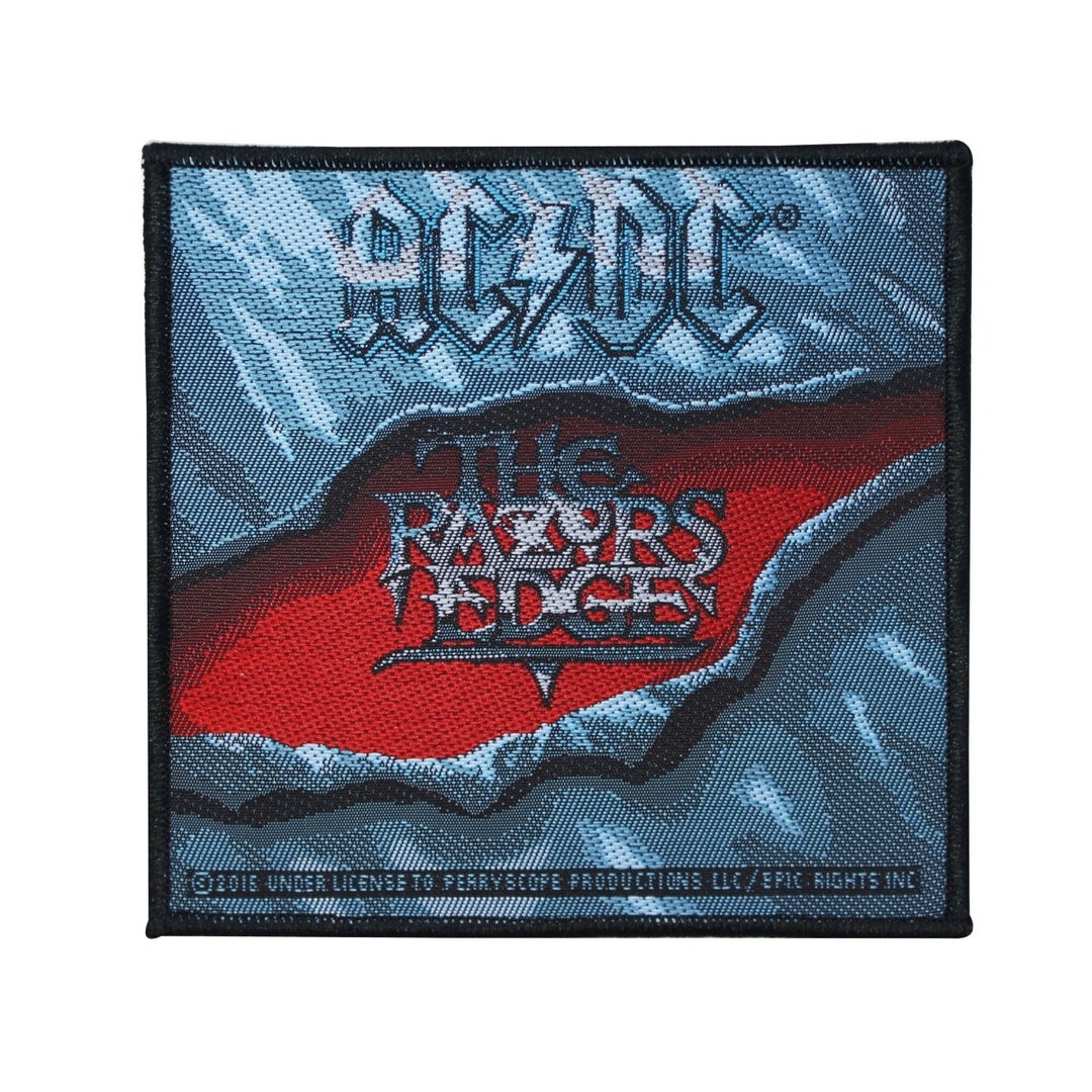 AC/DC ACDC the Razors Edge Album Art Patch Hard Rock Jacket Sew on AC/DC ACDC the Razors Edge Album Art Patch Hard Rock Jacket Sew on