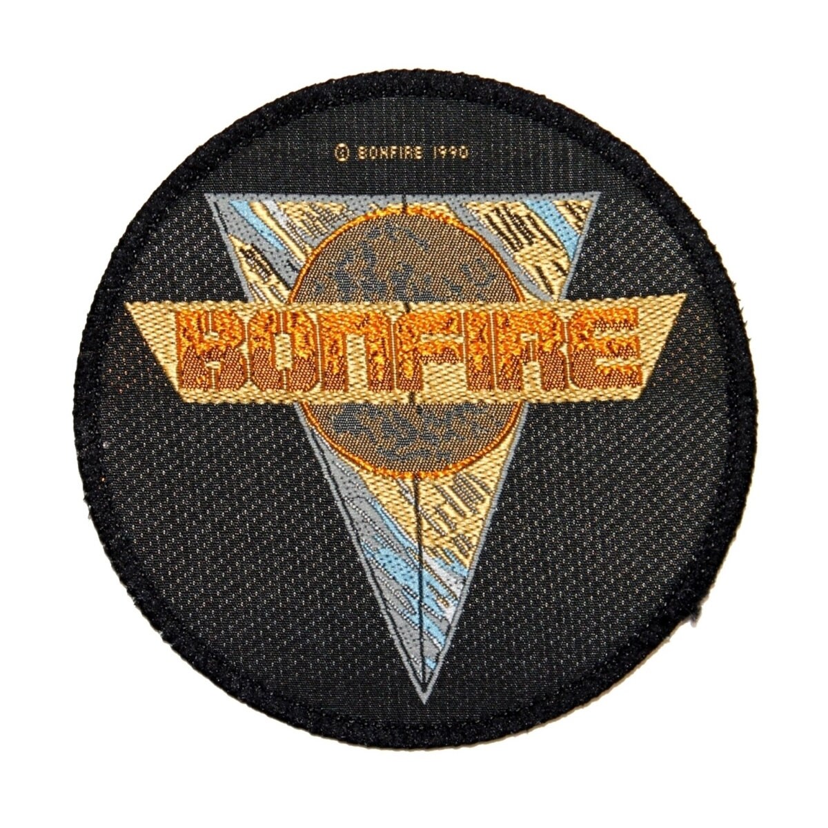 Bonfire Patch Band Name Point Blank Logo German Metal Music Etsy Bonfire patch band name point blank logo german metal music etsy