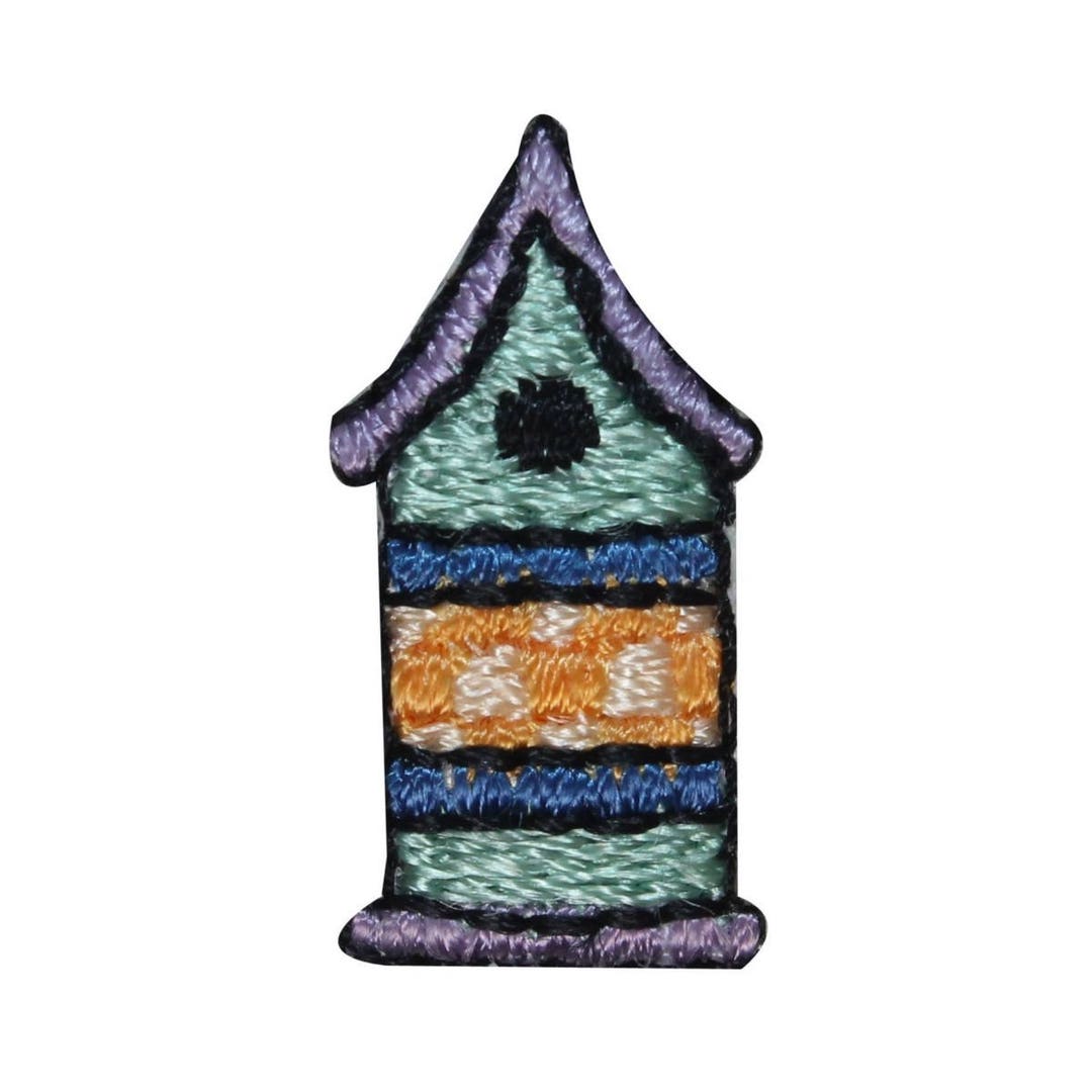 ID 3424 Lot of 3 Tiny Bird House Patch Nest Home Embroidered Iron on ...
