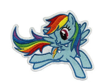 Low Rider Embroidered Iron On Sew On Patch [4.0 X 1.5 - MLP-4