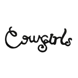 Peut inclure: Lettrage en écriture cursive noire qui dit "Cousins".