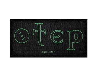 Otep Band Logo Patch Heavy Metal Music Alternative Jacket Woven Sew On Applique