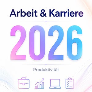 AI för arbete, karriär, produktivitet PDF – Ansökningsmejl och AI-guide (tyska)