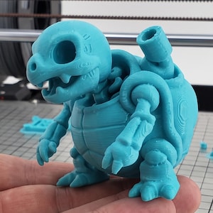 Skeleton Turtle 3D Print Files, Undead Shell Creature for Halloween Display