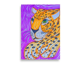 WILD #2 – Gepard | Museumsqualität, mattes Poster