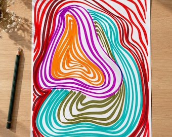 ECHO LINES #11 — Originalkunstwerk
