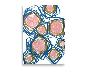 Rosen Nr. 1 – Museumsqualität, mattes Poster