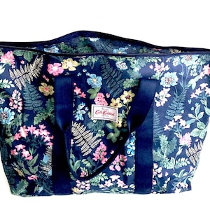 Cath Kidston Twilight Garden Large Casual Brampton Tote bag Rare