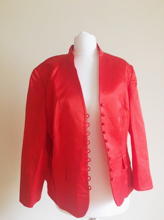 jaeger orange coat