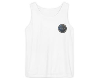 Vintage Vinyl Record Tank Top | Double sided back