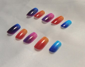 Ombre Gradient Press-On Nails | trendy Treasures