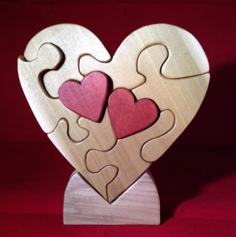 Two Hearts Beating as One Puzzle