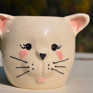Ceramic kitty planter image 2