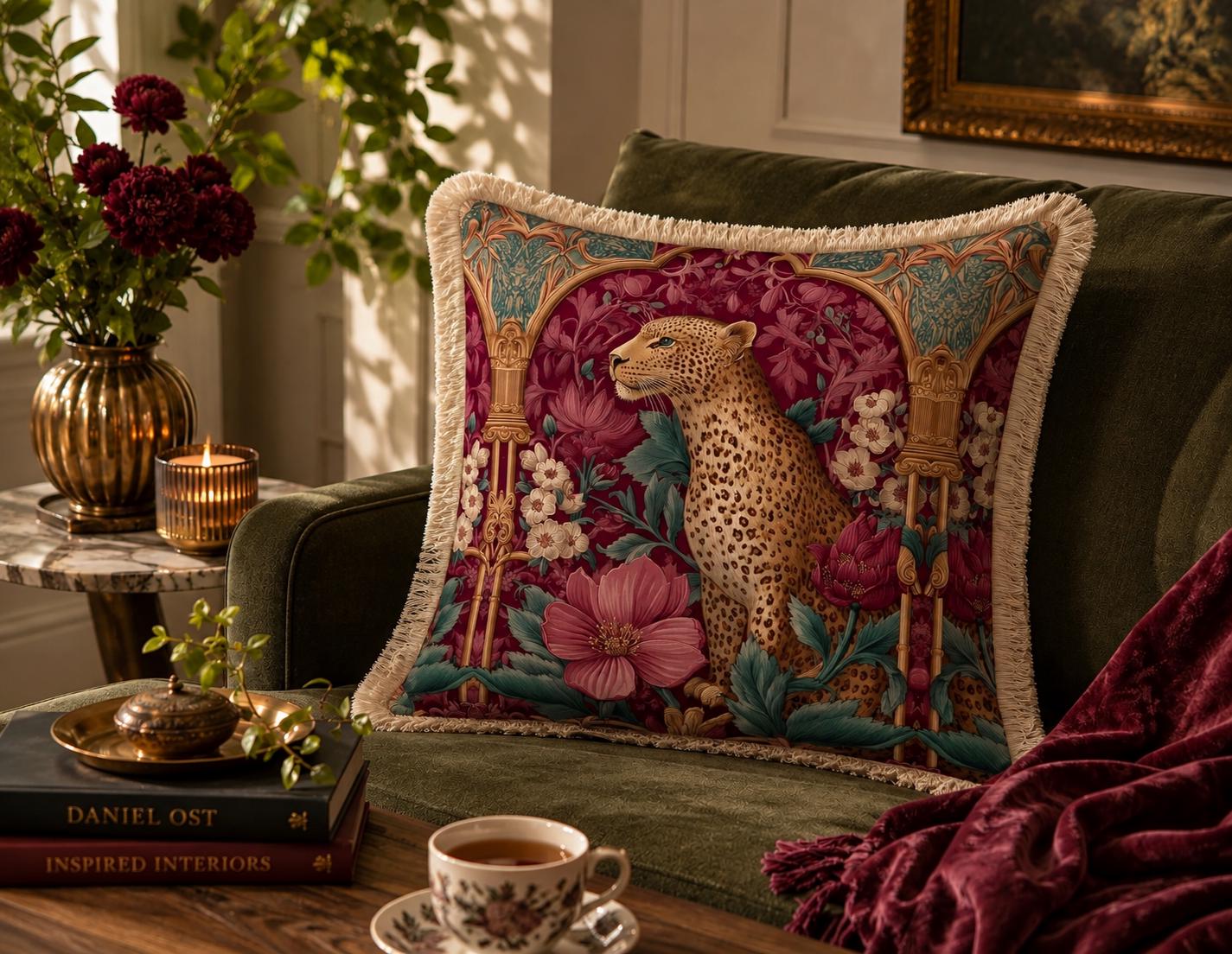 Leopard kissen