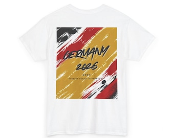 Camiseta de aficionado de Alemania para el Mundial 2026 / Camiseta de seguidor de fútbol