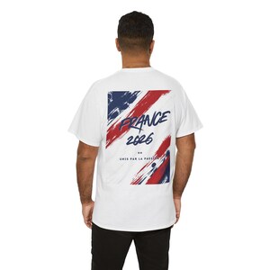 Camiseta de apoyo a la afición francesa para el Mundial 2026 / Camiseta de la selección francesa imagen 4