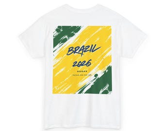 Camiseta de fútbol de Brasil para el Mundial 2026 / Camiseta de aficionado de EE. UU.