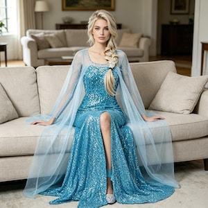 ice princess dress adult Lip Service Elsa Costume Adult Ice Queen Costume New Medium
