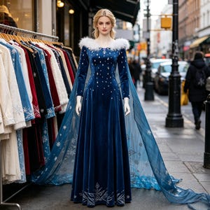 ice princess dress adult ADULT ICE PRINCESS COSTUME (Small)