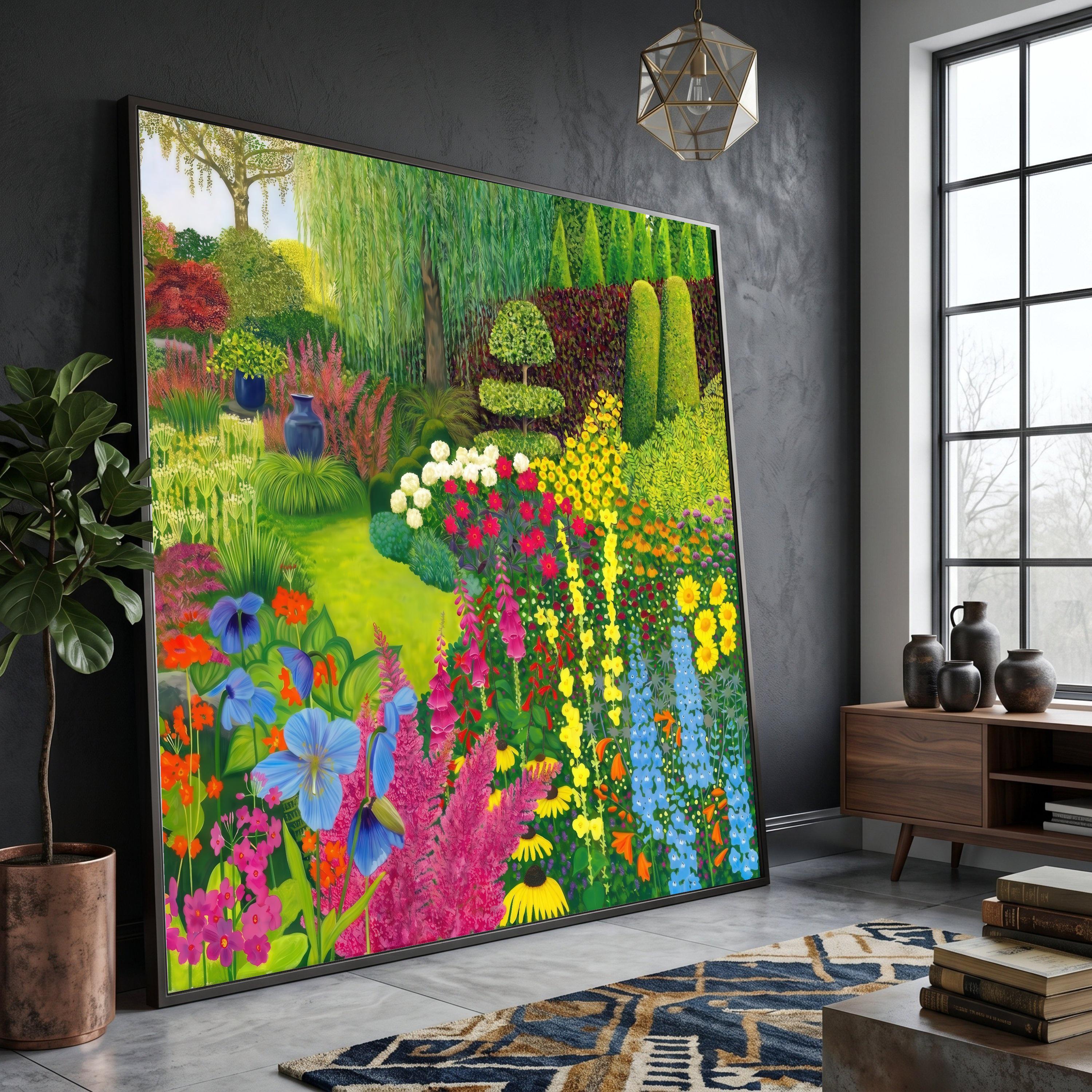 Hockney flowers - Etsy 日本
