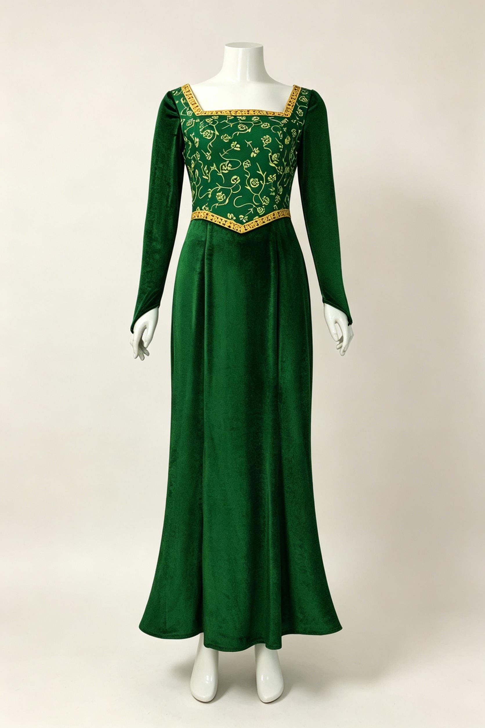 Green Fiona Dress - Etsy