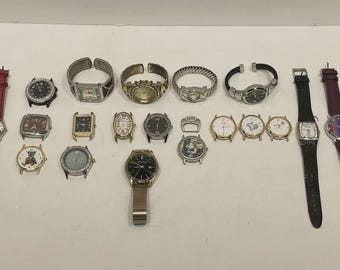 部品取り用腕時計セット エルビス・プレスリー ディズニー カラベル スタジオ ジュネーブ ナインウエスト
