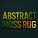 Abstract Moss Rug