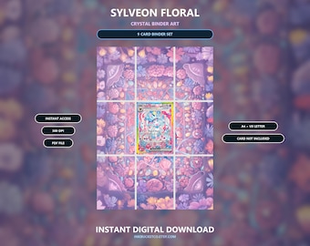 Sylveon ex 156/131 Whimsical Garden Extended Binder Art (Digital Download)