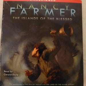 Nancy Farmer &quot;Las Islas de los Benditos&quot; (Mar de Trolls) Trilogía Libro en CD Usado