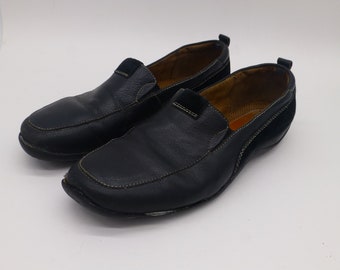 Pair of Black Suede/Leather Naturalizer Mocassins Sz 9.5M Used