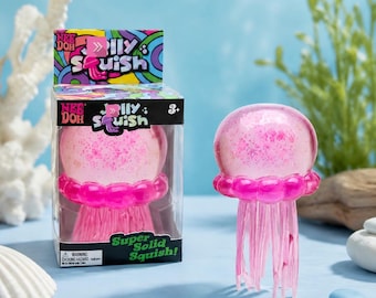 Maneter Stressleksak, Squishy Handhållen Fidget, Långsam Rebound Sensorisk Lindring