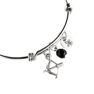 Archery Lovers Bangle Bracelet - Arrow - Bangle Bracelet - Sagittarius