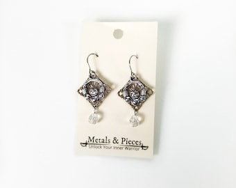 Filigree Claddagh Earrings