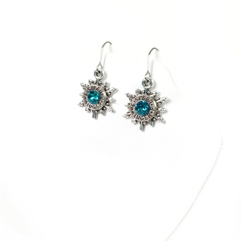 Bullet Snowflake Earrings image 6