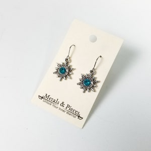 Bullet Snowflake Earrings image 1