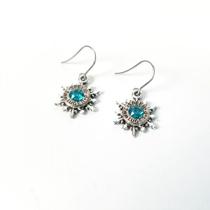 Bullet Snowflake Earrings image 2