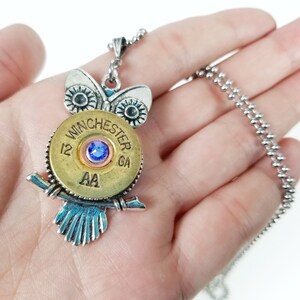 Owl Shotgun Necklace image 1