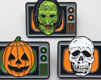 Halloween III Season of the Witch Horror Enamel Pin