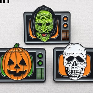 Halloween III Season of the Witch Horror Enamel Pin