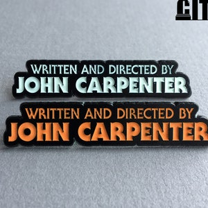 John Carpenter Halloween Horror Enamel Pin