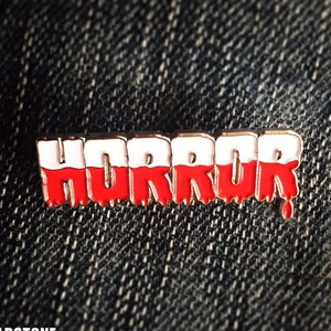 Horror Halloween Enamel Pin