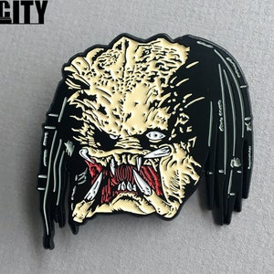 Pin de esmalte de terror de Predator